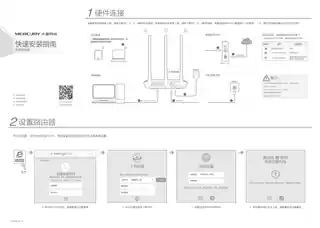 mercury水星MW315R V1.0快速安装指南1.0.0